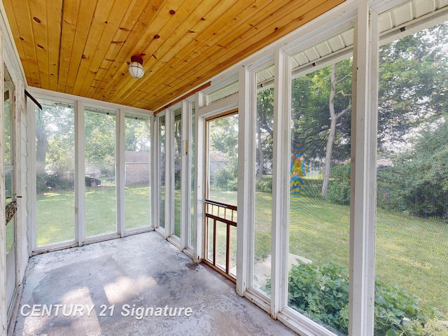 107 E Johns St, Durand, MI 48429 - view of unfurnished sunroom