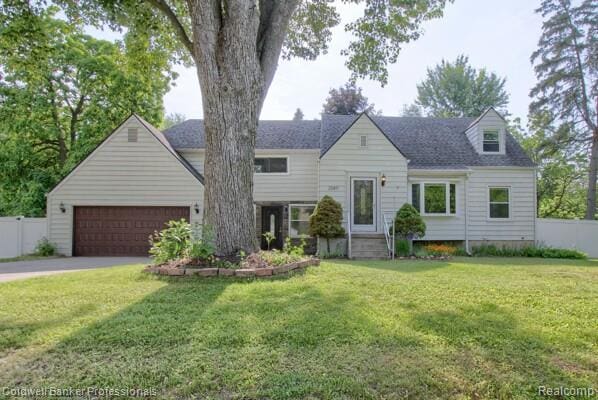 25811 Briarbank Ave, Southfield, MI 48033 - view of front of house featuring concrete driveway and a garage