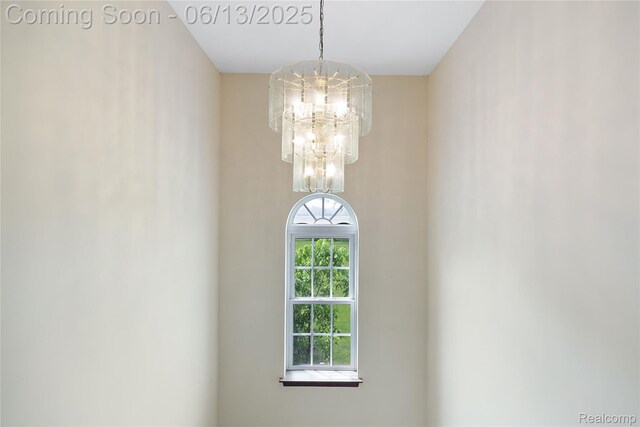 12172 Rynn Rd, Emmett, MI 48022 - detailed view of a chandelier
