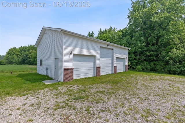 12172 Rynn Rd, Emmett, MI 48022 - view of detached garage