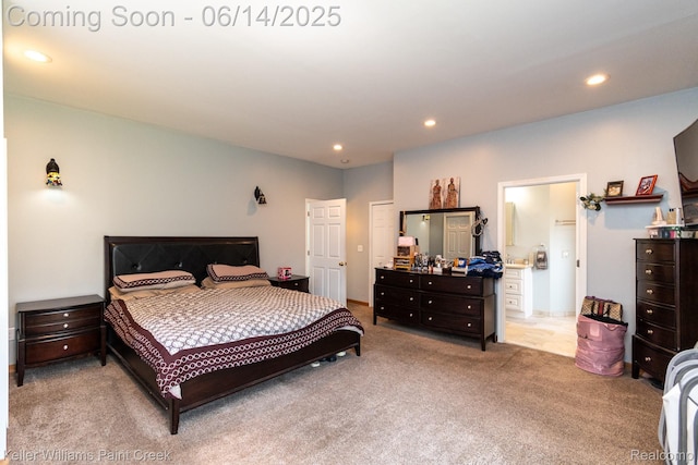 7359 Mckinley, Center Line, MI 48015 - carpeted bedroom with recessed lighting