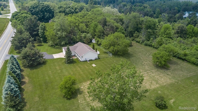 7448 Avoca Rd, Clyde, MI 48049 - view of subject property featuring a heavily wooded area