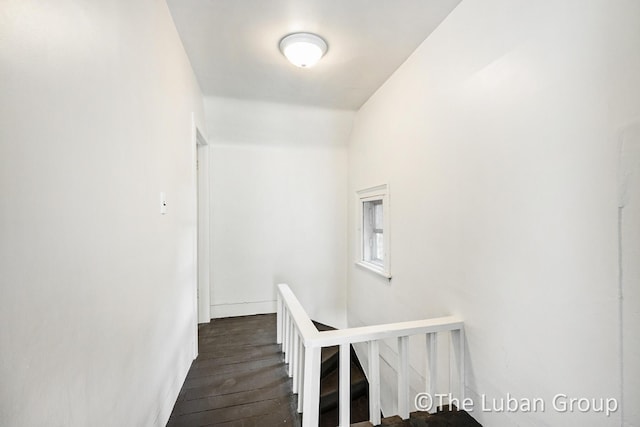630 Prospect Ave NE, Grand Rapids, MI 49503 - stairway featuring wood finished floors