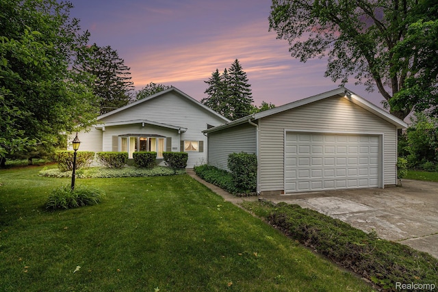 3277 Baldwin Rd, Metamora, MI 48455 - view of front facade with a lawn and an outdoor structure