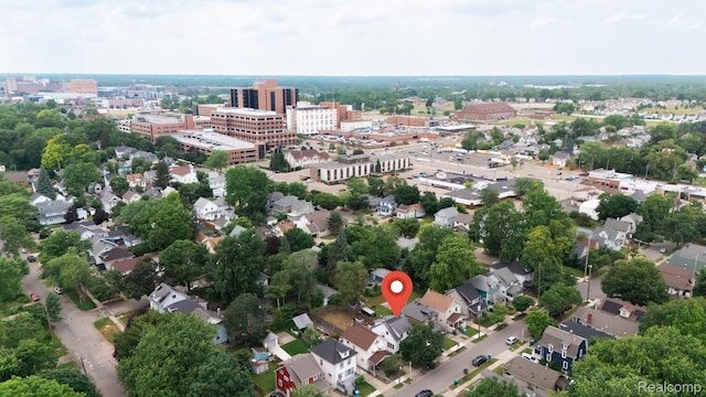 218 Clifford St, Lansing, MI 48912 - aerial view of property's location