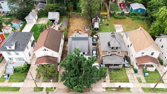 218 Clifford St, Lansing, MI 48912 - aerial view of residential area
