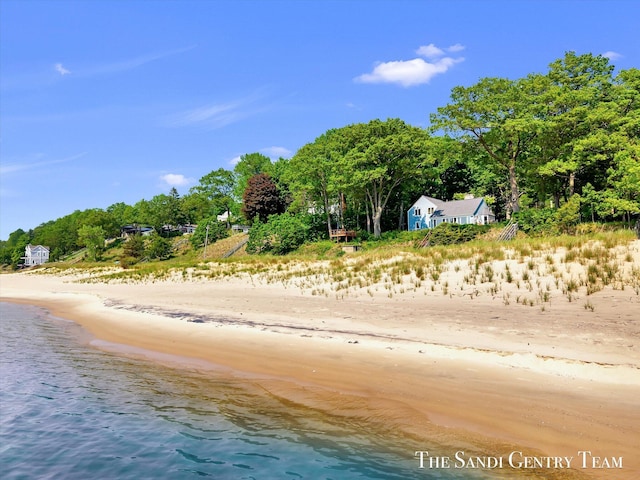 8985 Lakeshore Dr, West Olive, MI 49460 - water view with local beach