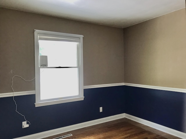 66223 Grey Lake Rd, Sturgis, MI 49091 - spare room with dark wood-style floors and baseboards