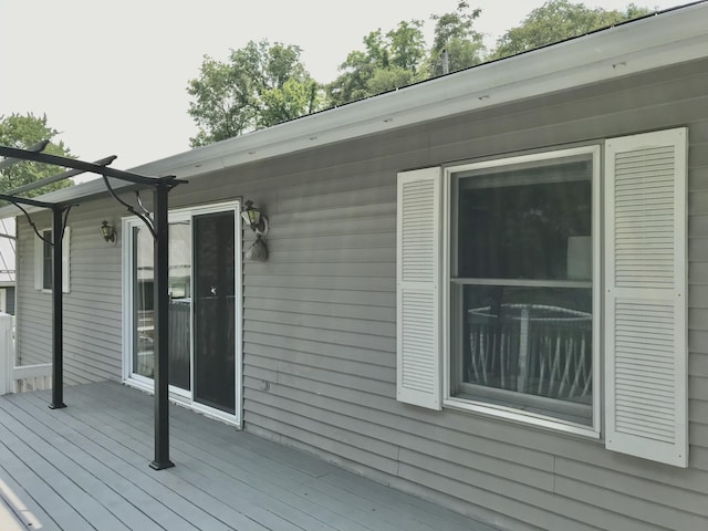 66223 Grey Lake Rd, Sturgis, MI 49091 - view of wooden deck