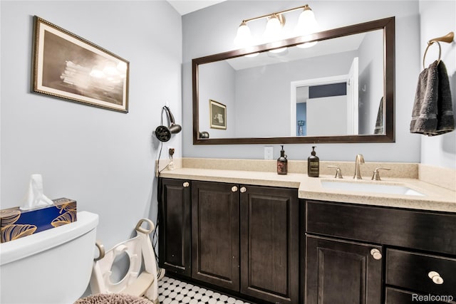 4006 Highfield Rd, Royal Oak, MI 48073 - bathroom featuring vanity and toilet