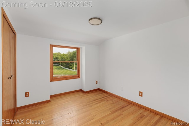 8173 Earhart Rd, South Lyon, MI 48178 - spare room with light wood-style flooring and baseboards