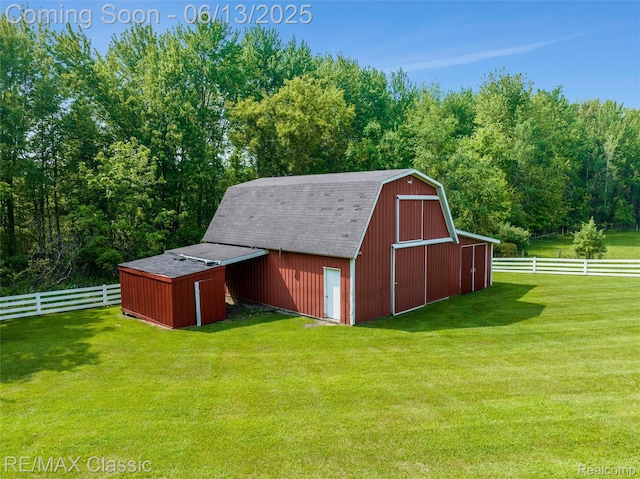8173 Earhart Rd, South Lyon, MI 48178 - view of barn