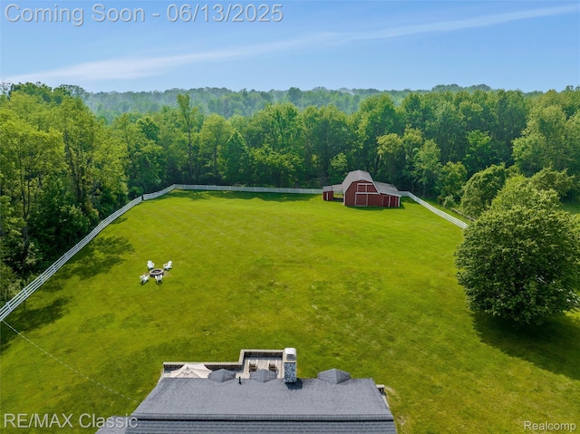 8173 Earhart Rd, South Lyon, MI 48178 - bird's eye view of a heavily wooded area