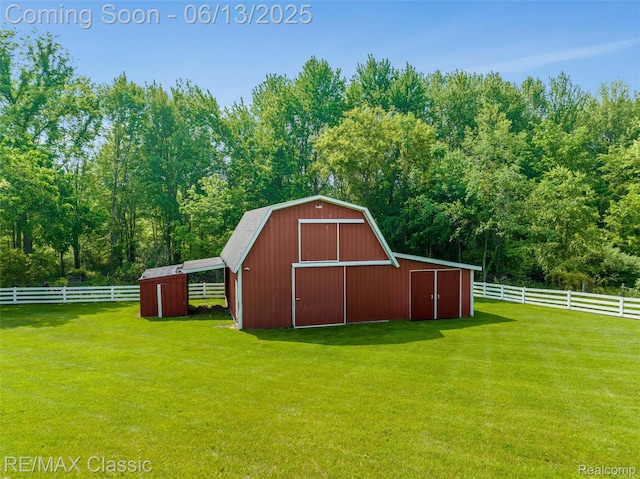 8173 Earhart Rd, South Lyon, MI 48178 - view of barn
