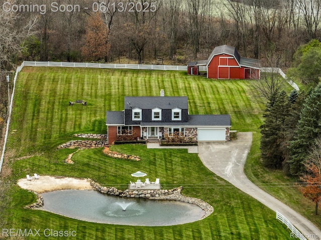 8173 Earhart Rd, South Lyon, MI 48178 - view from above of property