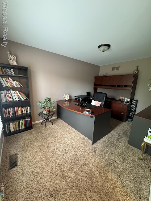 14232 Berryknoll Dr, Shelby Twp, MI 48315 - carpeted office space featuring baseboards
