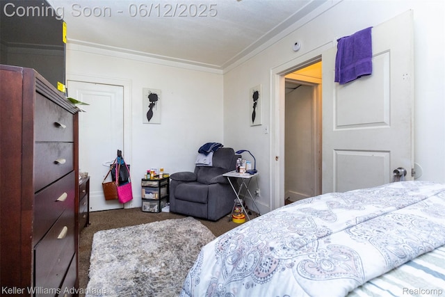 319 Marlborough St, Detroit, MI 48215 - carpeted bedroom featuring ornamental molding
