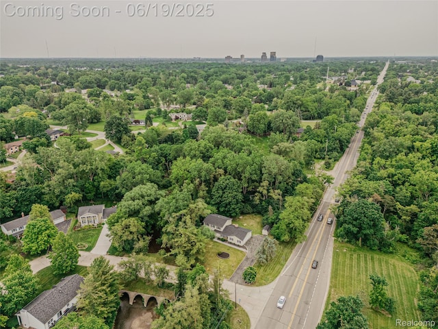 21993 Riverview Dr, Bloomfield Hills, MI 48025 - bird's eye view