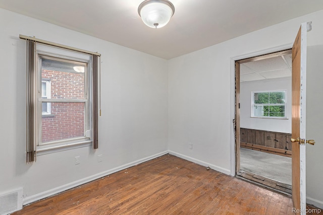 15377 Heyden St, Detroit, MI 48223 - unfurnished room with wood finished floors and baseboards