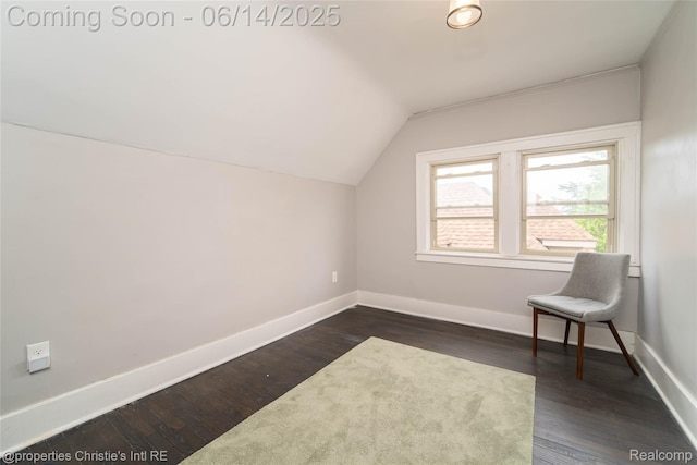 8604 La Salle Blvd, Detroit, MI 48206 - bonus room with vaulted ceiling and dark wood-style floors