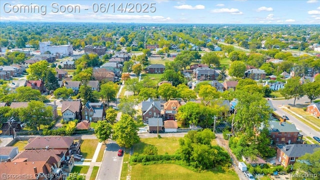 8604 La Salle Blvd, Detroit, MI 48206 - aerial view of property's location featuring nearby suburban area