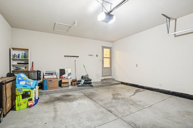 3871 Elvera Ln, Warren, MI 48092 - garage featuring a garage door opener
