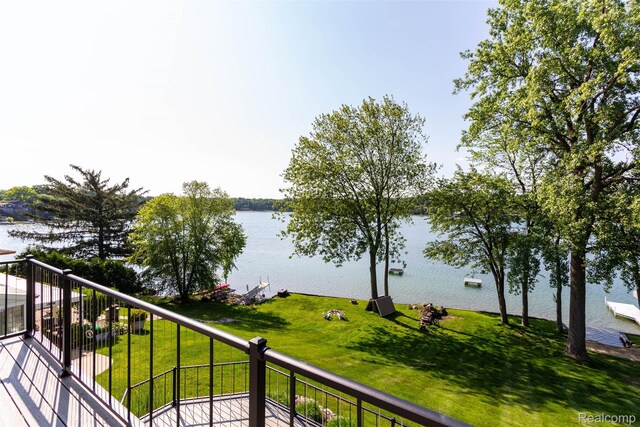 6081 Byram Lake Dr, Linden, MI 48451 - water view