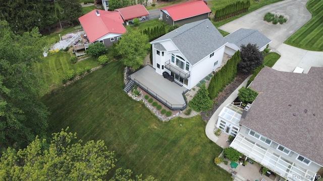 6081 Byram Lake Dr, Linden, MI 48451 - aerial view