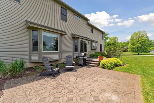 2056 Merlot Ct, Ann Arbor, MI 48108 - view of patio featuring grilling area