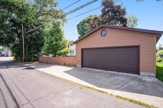 1018 Ruddiman Dr, North Muskegon, MI 49445 - view of garage