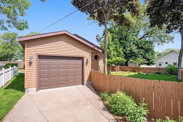 1018 Ruddiman Dr, North Muskegon, MI 49445 - view of detached garage