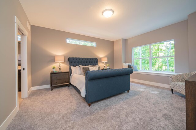 9421 Sassafras Trl Unit 76, Portage, MI 49002 - bedroom with multiple windows and light colored carpet