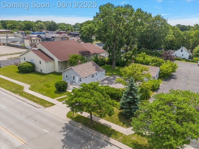 233 W 11 Mile Rd, Madison Heights, MI 48071 - aerial perspective of suburban area