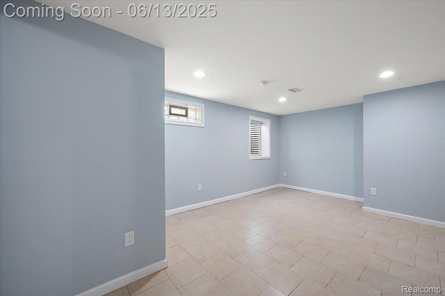 233 W 11 Mile Rd, Madison Heights, MI 48071 - unfurnished room featuring recessed lighting and baseboards