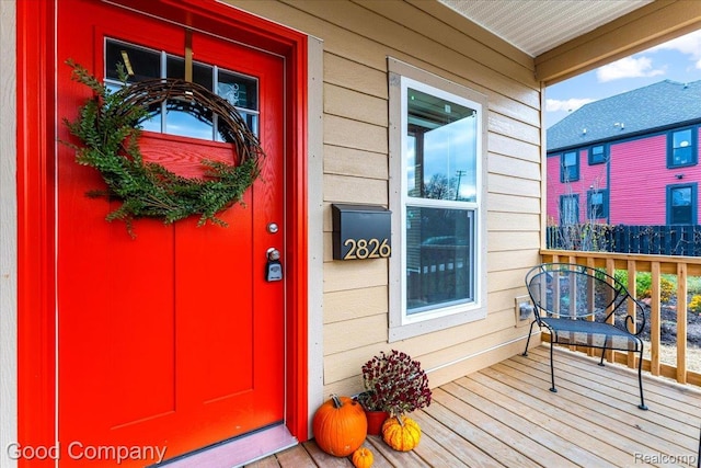 2826 16th St, Detroit, MI 48216 - property entrance with covered porch