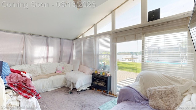 579 Dunleavy Dr, Highland, MI 48356 - sunroom with lofted ceiling