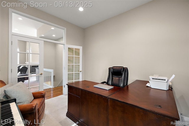 13815 Silent Woods Dr, Shelby Twp, MI 48315 - office area with recessed lighting