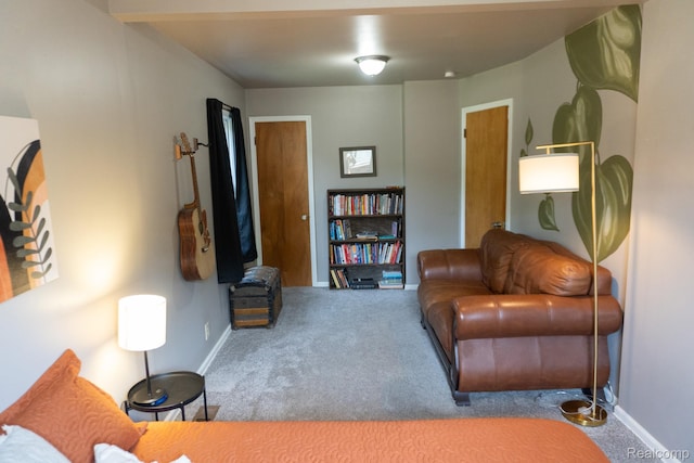 1247 Catalina Dr, Flint, MI 48507 - carpeted living room featuring baseboards