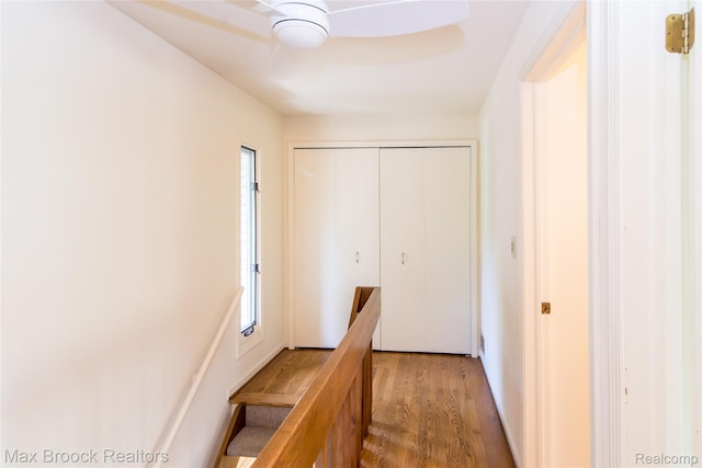 41350 Woodward Ave, Bloomfield Hills, MI 48304 - hall featuring an upstairs landing and light wood-type flooring