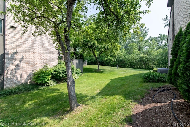 41350 Woodward Ave, Bloomfield Hills, MI 48304 - view of grassy yard with central air condition unit