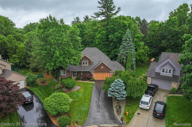 751 River Edge Ct, Flushing, MI 48433 - view from above of property