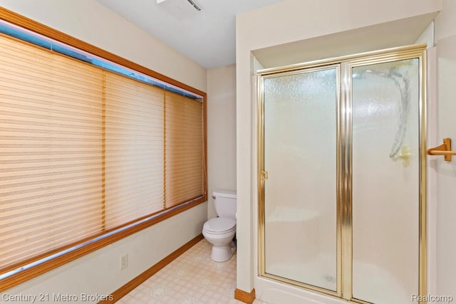 751 River Edge Ct, Flushing, MI 48433 - full bath with a stall shower and tile patterned floors