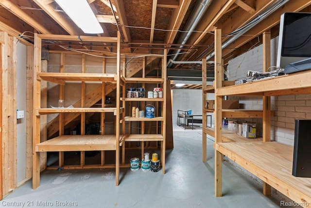 751 River Edge Ct, Flushing, MI 48433 - view of unfinished basement