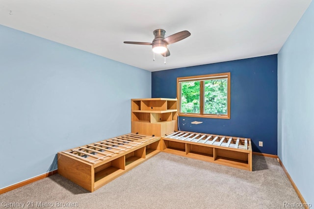 751 River Edge Ct, Flushing, MI 48433 - bedroom featuring carpet flooring and a ceiling fan