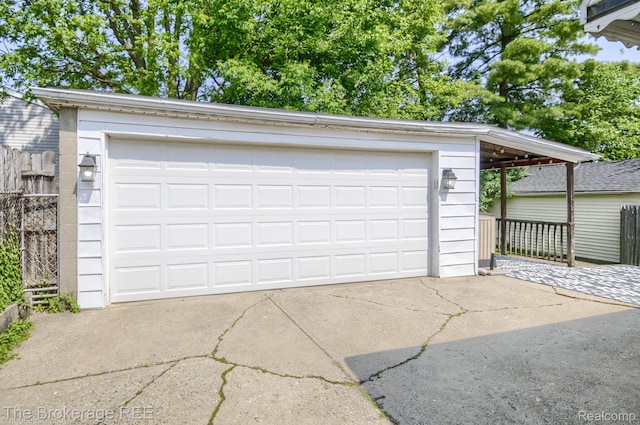 1329 Knight Ave, Flint, MI 48503 - view of detached garage