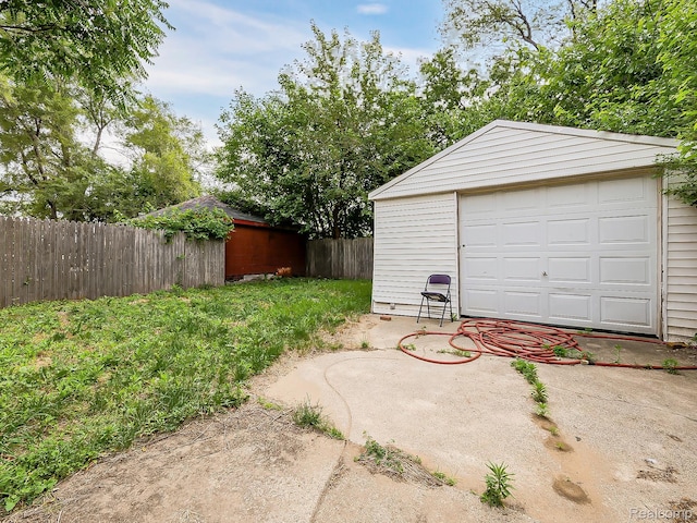 15882 Appoline St, Detroit, MI 48227 - view of detached garage