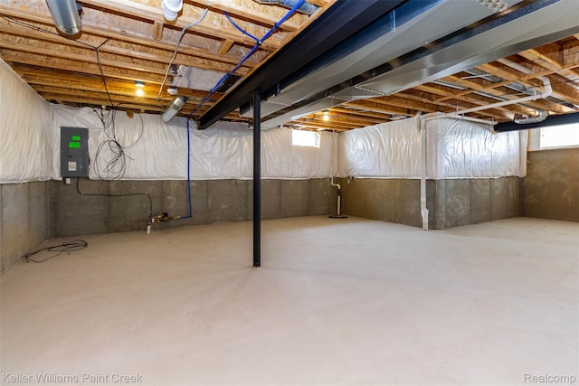 24738 Callaway Dr, Macomb, MI 48042 - basement with electric panel