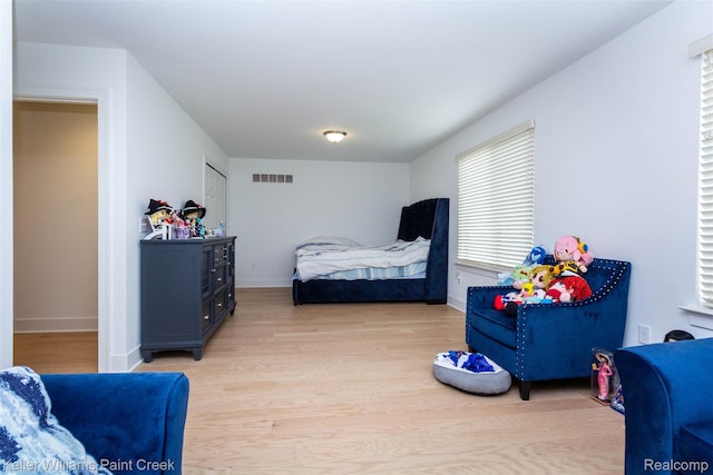 24738 Callaway Dr, Macomb, MI 48042 - bedroom with light wood-style flooring