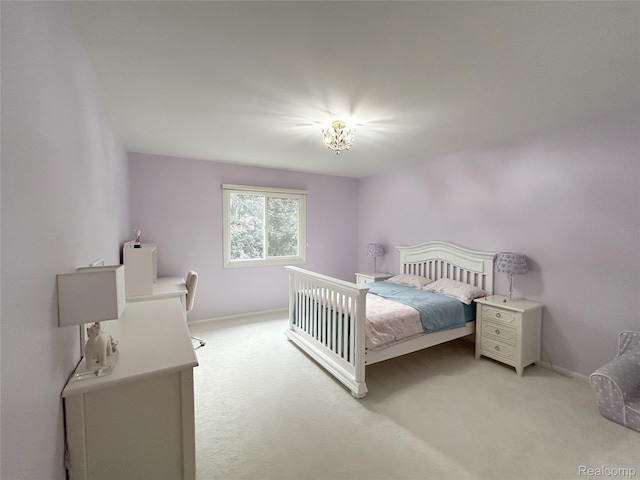 4567 Odette Ct, Troy, MI 48098 - bedroom with light colored carpet and baseboards