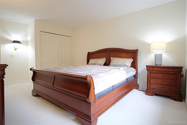 4567 Odette Ct, Troy, MI 48098 - bedroom with a closet and light colored carpet
